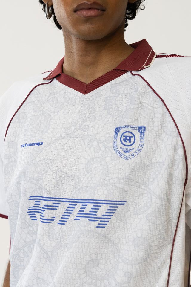 Lace Jersey In Off-White