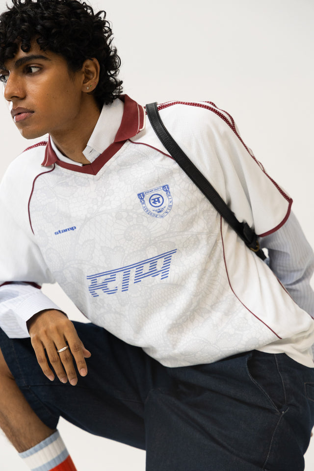 Lace Jersey In Off-White