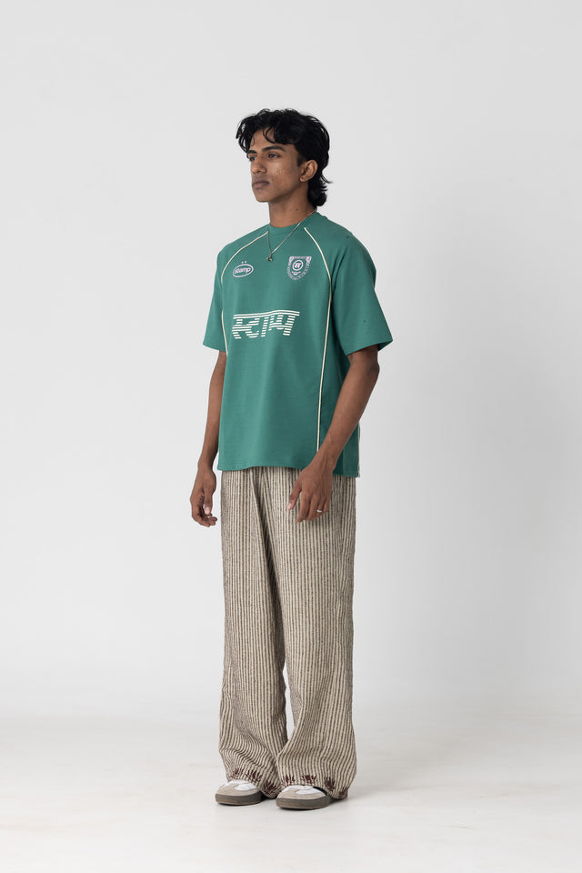 Postage Jersey In Green
