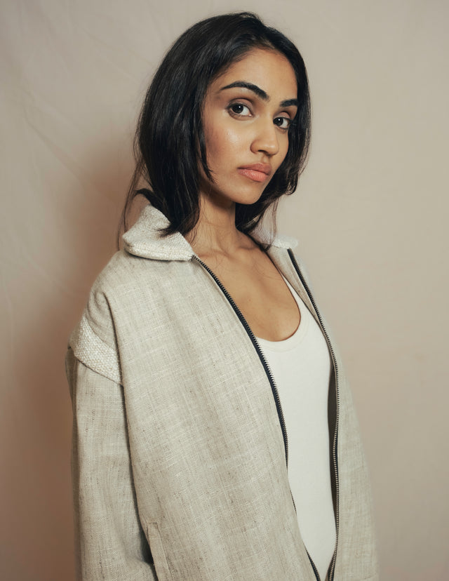 2 of 2 Jute Linen Jacket