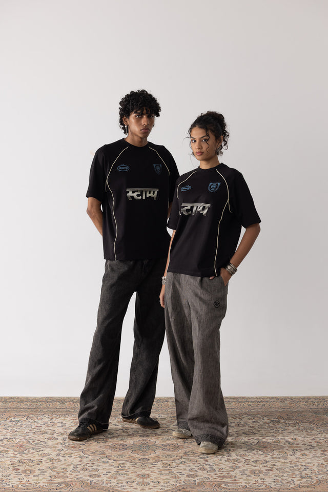 Postage Jersey In Black