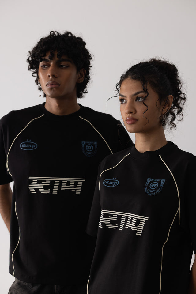 Postage Jersey In Black