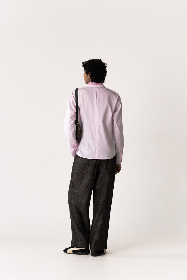 Kurta Shirt in Baby Pink