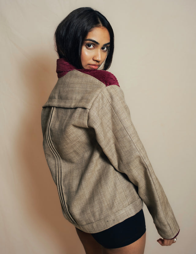 1 of 1 Jute Linen Jacket