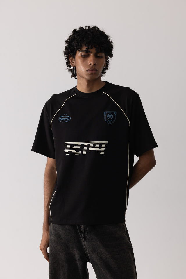 Postage Jersey In Black