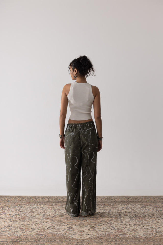 Tuck-Knit Tank in Off-White