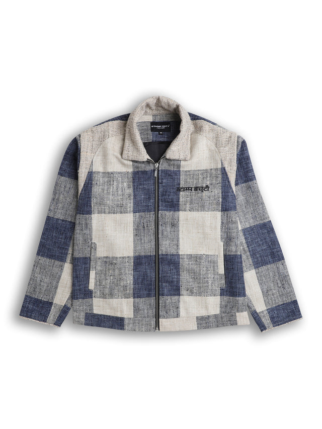 2 of 2 Jute Linen Jacket in Blue
