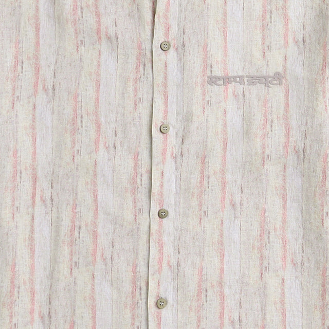 Printed Linen Shirt