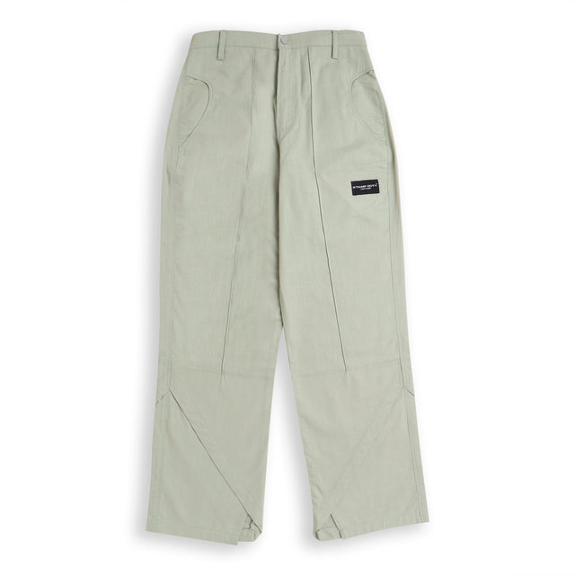 Ankle Cut Trousers in Green