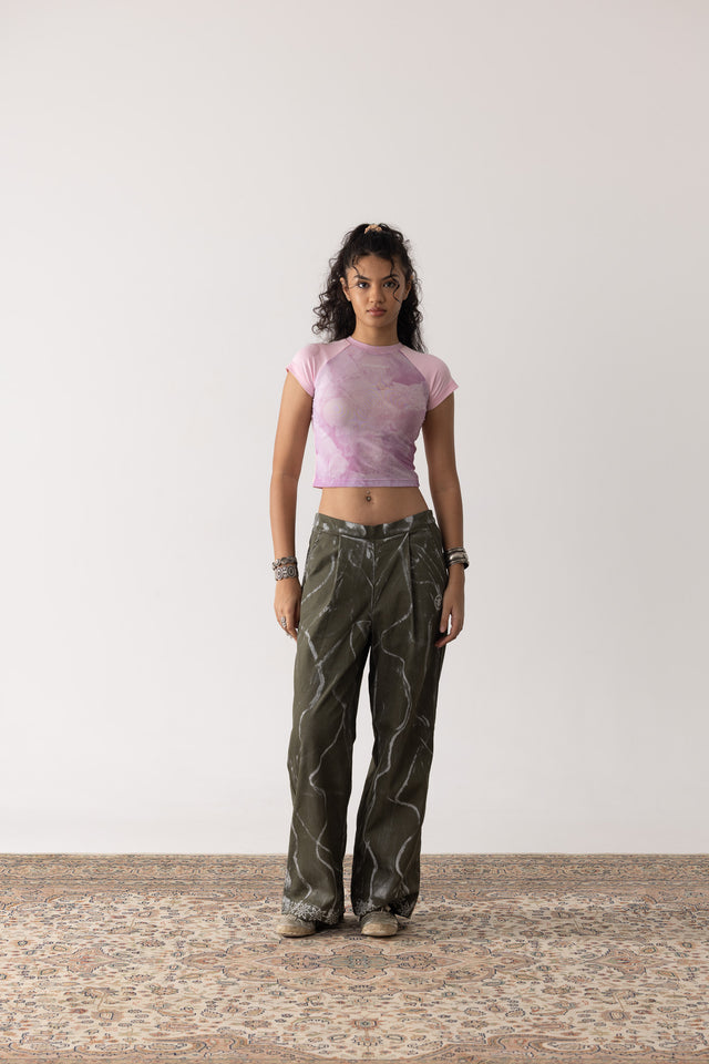 'Embrace' Baby Tee in Pink