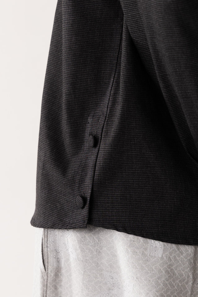 Kurta Shirt in Black