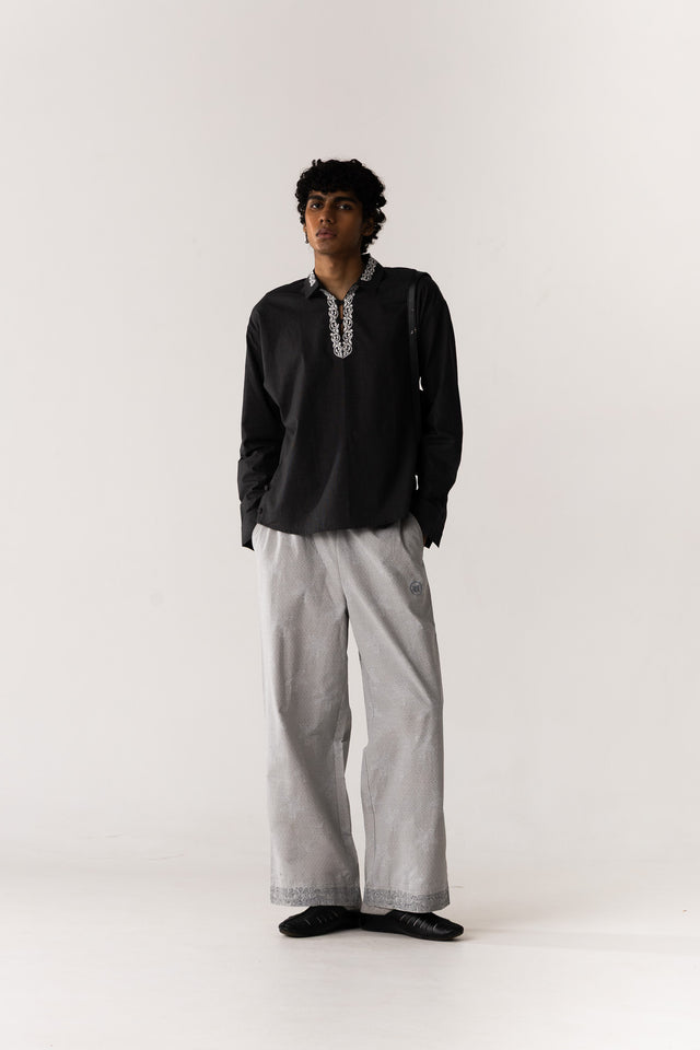 'Mogra' Jacquard-Woven Pants (5 of 5)