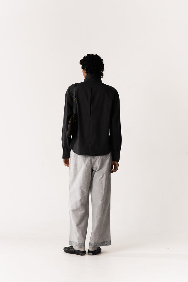 Kurta Shirt in Black