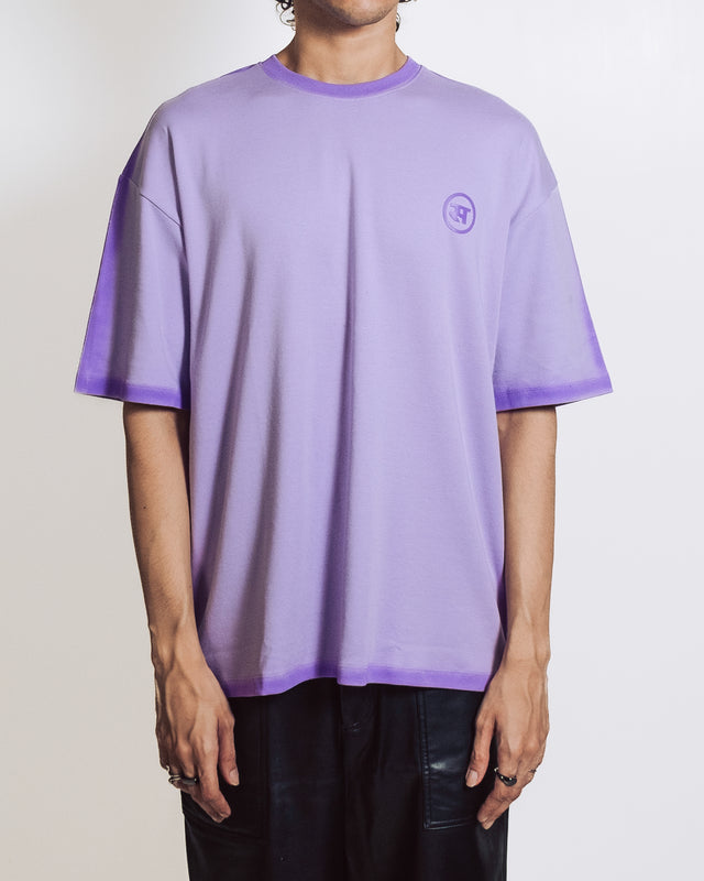 Airbrushed T-shirt in Purple