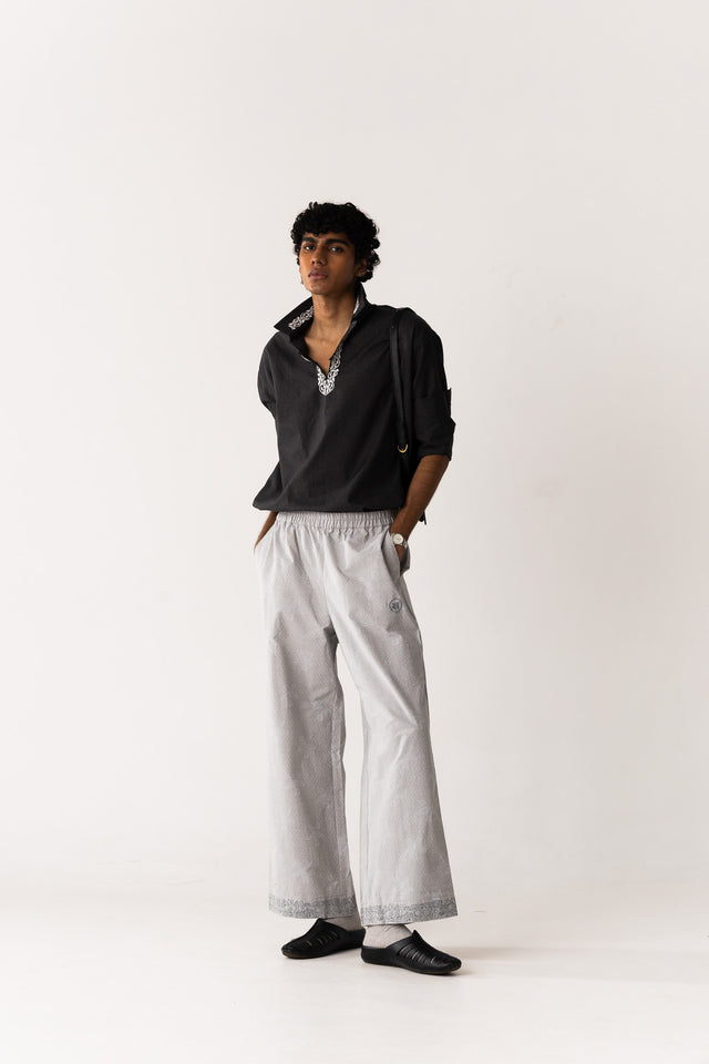 Kurta Shirt in Black