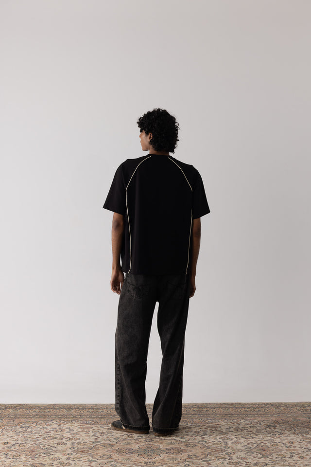 Postage Jersey In Black