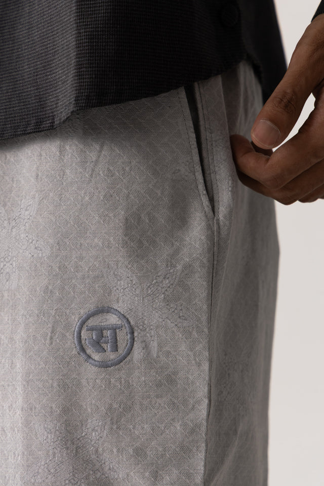 'Mogra' Jacquard-Woven Pants (5 of 5)