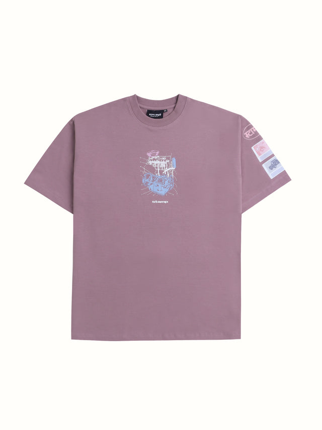 Padmini Matchbox Racer T-shirt in Mauve