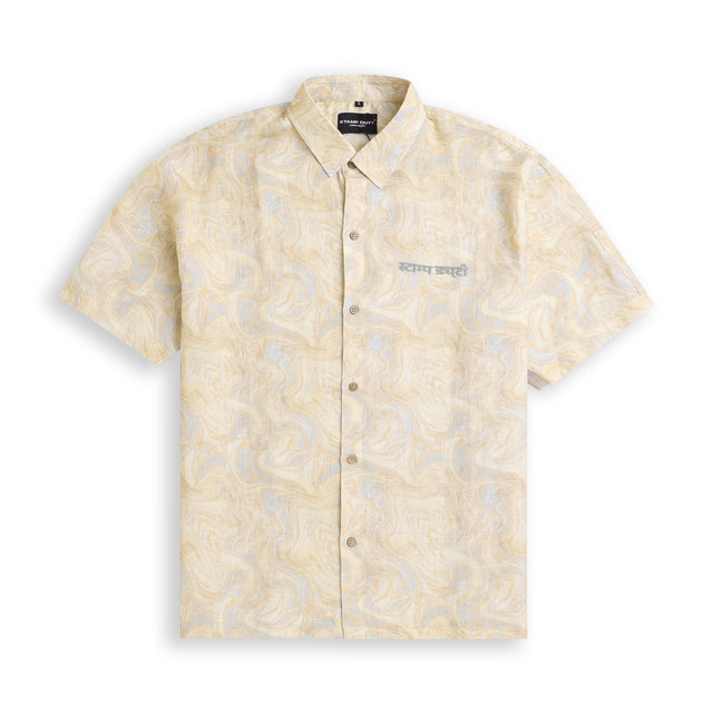 Printed Linen Shirt