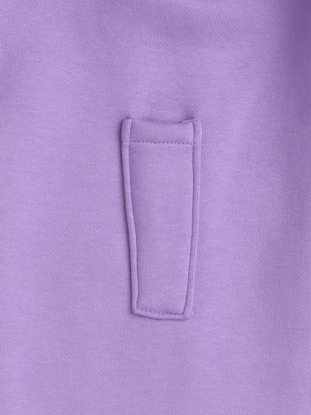 Airbrushed Utility Hoodie in Purple